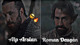 Alp Arslan Vs Roman Deugan 🖤🔥🖤 #attitudestatus #alparslan