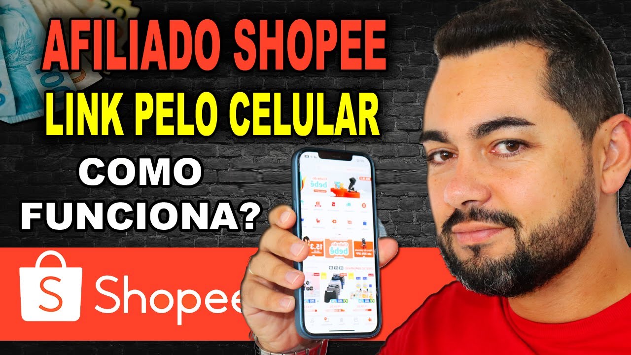 Como Compartilhar Link de Afiliado Shopee Pelo Celular | Como Funciona ...