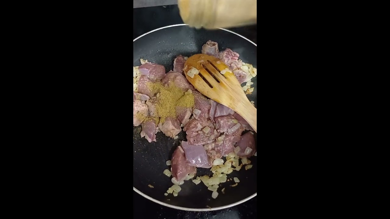 كبدة مشحرة، وصفة ساهلة في عشر دقائق، kebda 