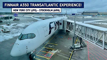 REVIEW | Finnair | New York City (JFK) - Stockholm (ARN) | Airbus A350-900 | Economy