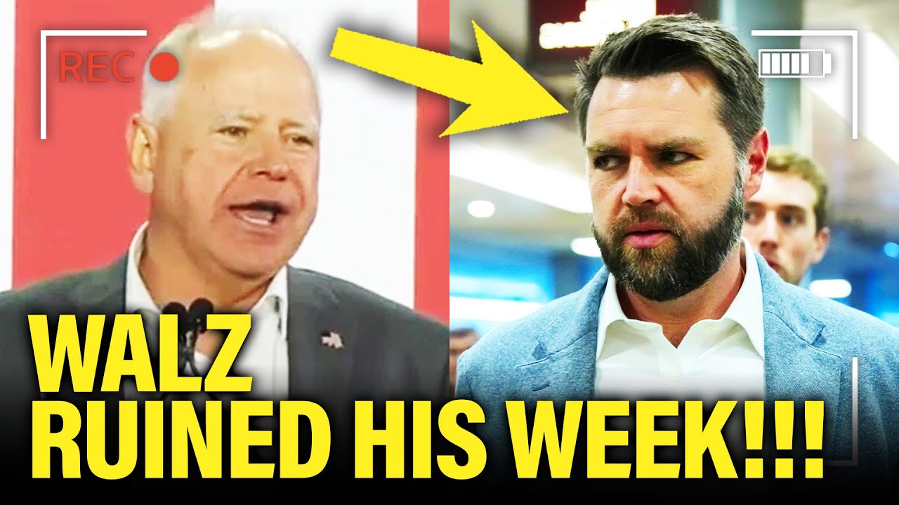 Walz RIPS Vance to SHREDS at Packed Crowd AFTER DEBATE