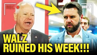 Walz RIPS Vance to SHREDS at Packed Crowd AFTER DEBATE