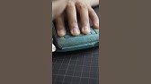 가죽공예/분할된 패턴 십자 패턴으로 정리하는법/Leather Craft/How To Make Cross Pattern - Youtube