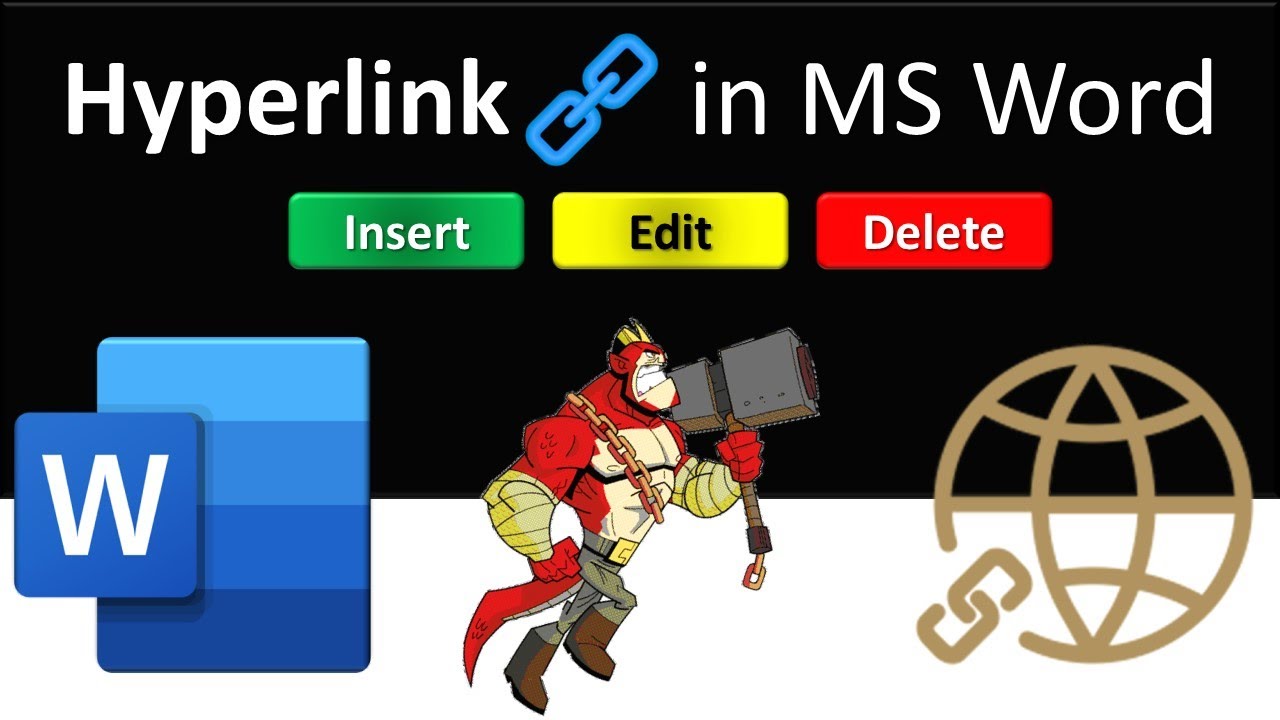 Manage Hyperlinks in MS Word | How to Insert, Edit, Delete, and Manage ...