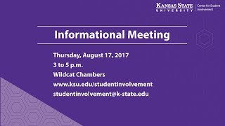 Informational Meeting (August 17, 2017)