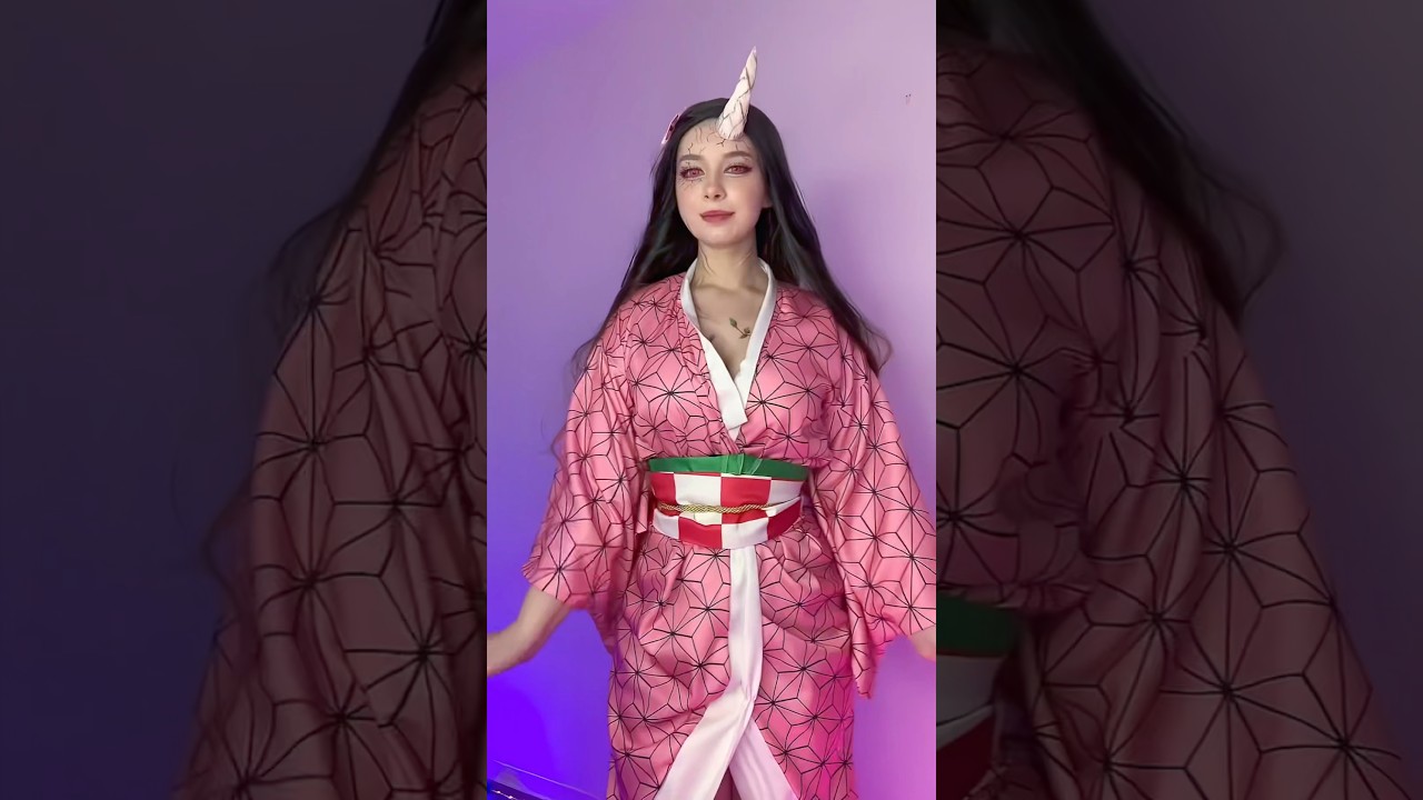 Me and you💗 #cosplay #nezukokamado #nezuko #demonslayer #dance #anime #tiktok #shorts
