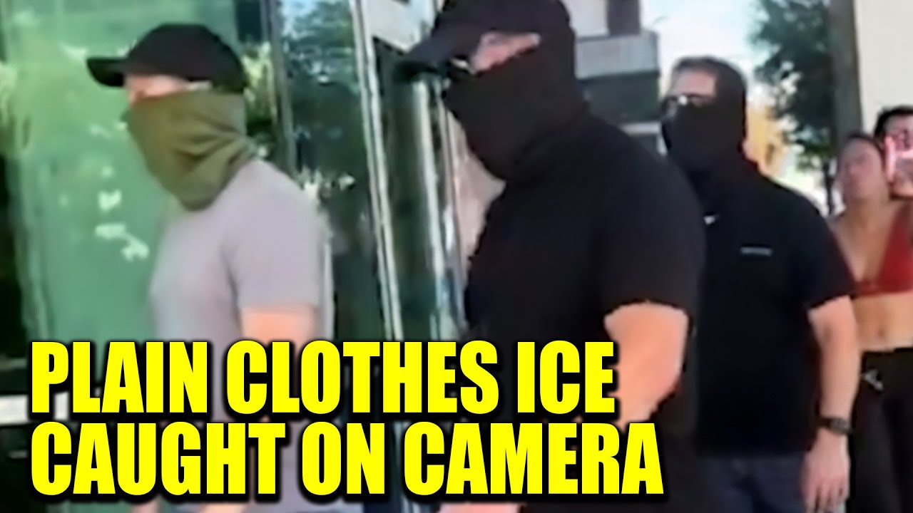 Plain-Clothes ICE Agents Show How Unchecked They REALLY Are
