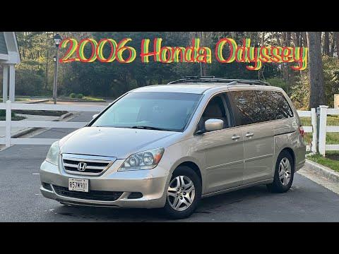 2006 Honda Odyssey EX Startup, Walkaround, features & Test drive - YouTube