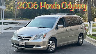 2006 Honda Odyssey EX Startup, Walkaround, features & Test drive