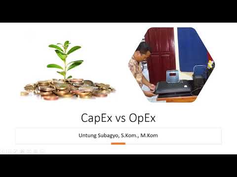 Video: Perbezaan Antara CAPEX Dan OPEX