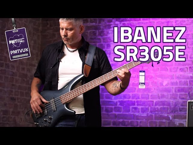 Ibanez SR305E 5 String Electric Bass - Exclusive Iron Pewter Finish