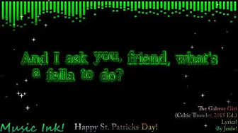 The Galway Girl (Celtic Thunder, 2015 ed.)Lyrics! The Galway Girl (Celtic Thunder, 2015 ed.)Lyrics!