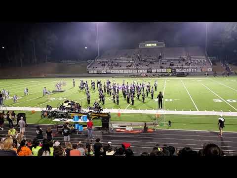 Duluth High School Marching Band halftime performance