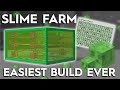 Minecraft Slime Farm + How to Find Slime Chunks Tutorial 1.16/1.15