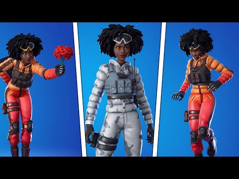 January 2022 Fortnite Crew Pack Showcased! (Snow Stealth Slone, Sleet Spike, + More!)