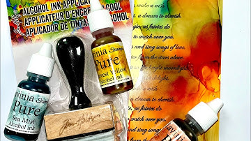 ✨Quick Crafts - how to use alcohol inks