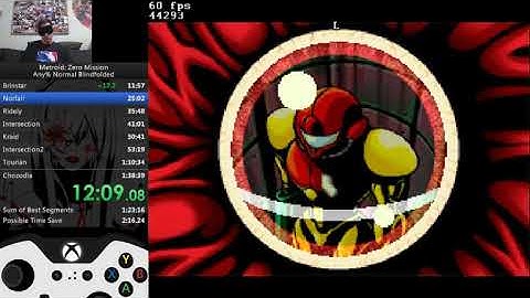 [Outdated] Blindfolded Metroid: Zero Mission - any% Normal Speedrun in 1:32:54 by Bubzia