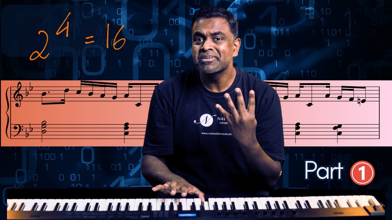 Practice Sixteenth Notes and Improve your Music Theory - Piano Exercise