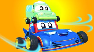 Oh no! Baby Car is late for School! | Super Truck | Car City World App screenshot 4