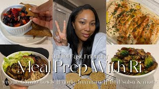 MEAL PREP WITH RI || DANIEL FAST EDITION PT 2|| RECIPES & GROCERY LIST PROVIDED