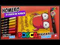 CON POSCA! Como Pinto Homero Devil PASO A PASO La Casita del Horror #posca #poscaart #simpsons #art