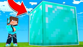 AKU HACK MINECRAFT AGAR BISA MEMBUAT BLOCK JADI SUPER BESAR