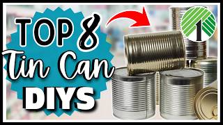DON'T Throw That Away! TOP Crafts Hacks & DIYS To Make with CANS! DOLLAR TREE DIY Decor Ideas
