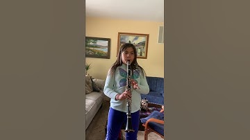 Maryita Clarinet Lesson #2