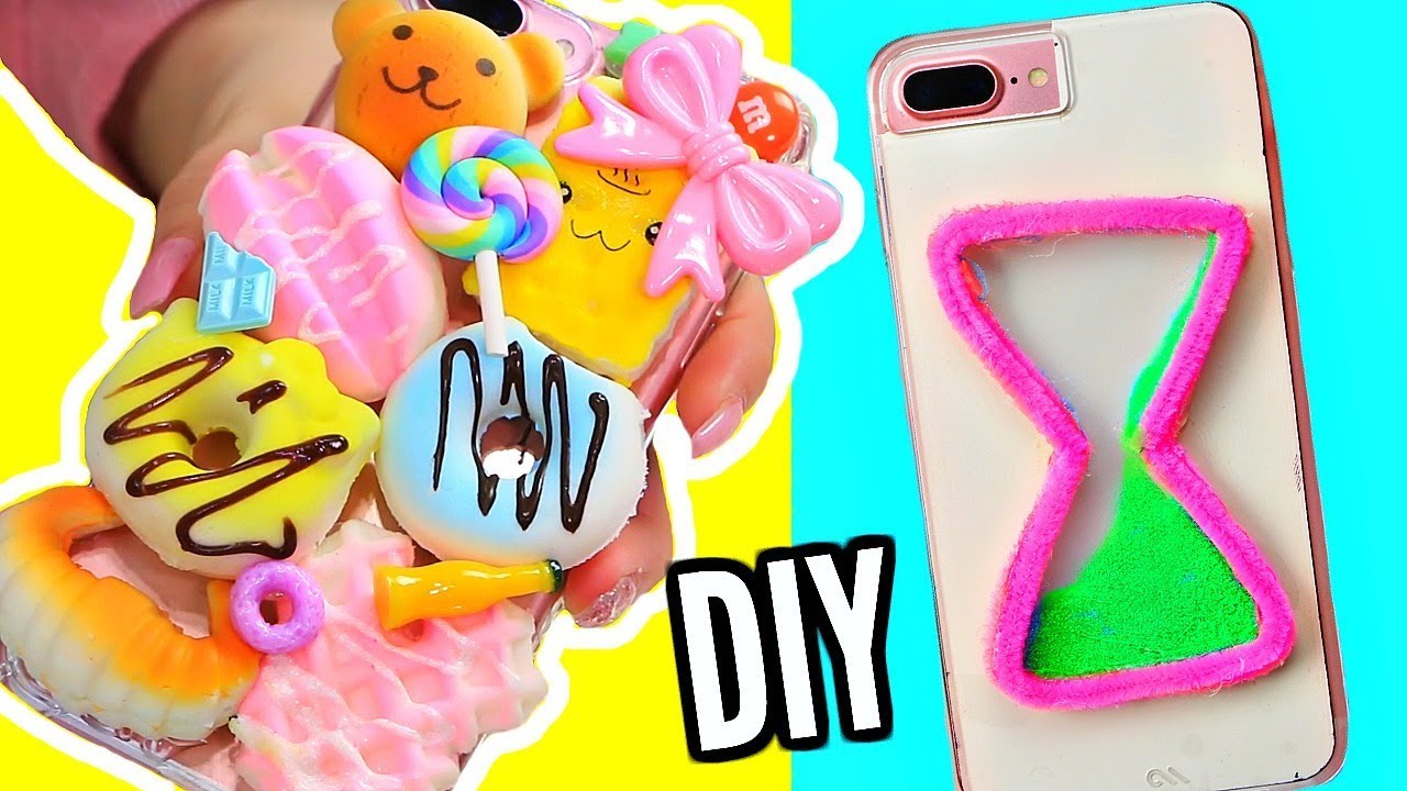 diy easy phone cases squishy phone case watercolor phone case