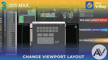 3ds Max Viewport Layout Tutorial | How to Change & Fix Viewport Setup
