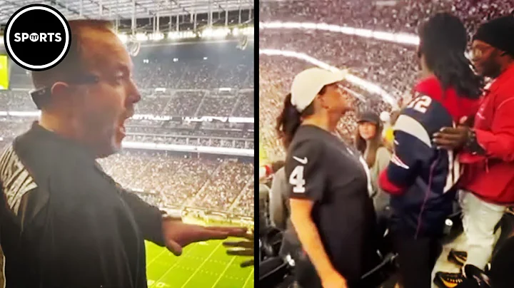 Obnoxious Raiders Fans Harass Patriots Fan Just Fo...