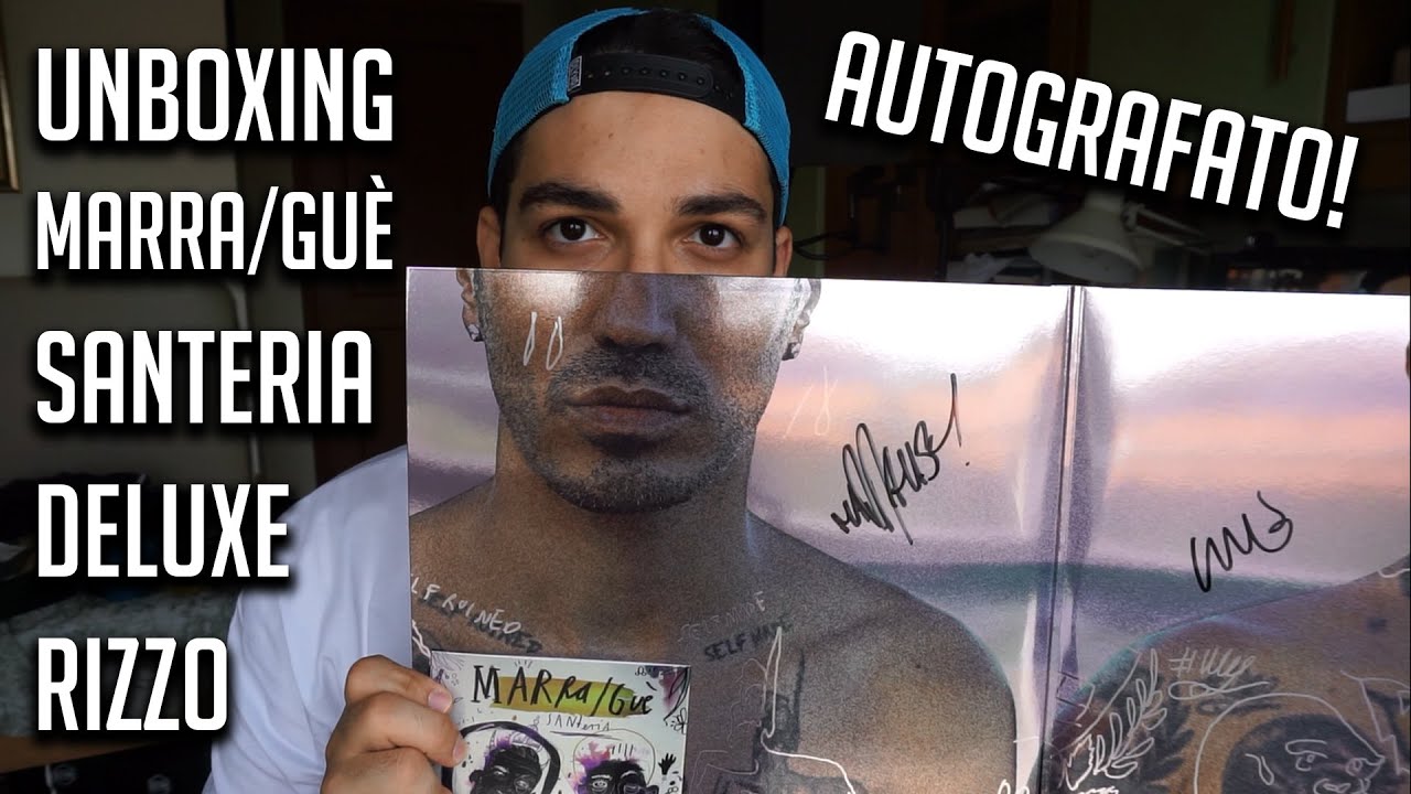 UNBOXING • Marracash & Guè Pequeno - Santeria (DELUXE) • Rizzo 