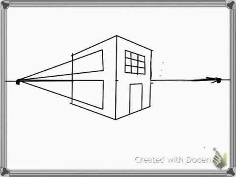 How To Draw Buildings In 2 Point Perspective