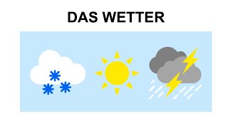 Тема «Погода». Разбор аудио на немецком (А2)