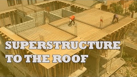 How to build a Superstructure of a House on Wetland in Accra Ghana West Africa | Time Lapse Video