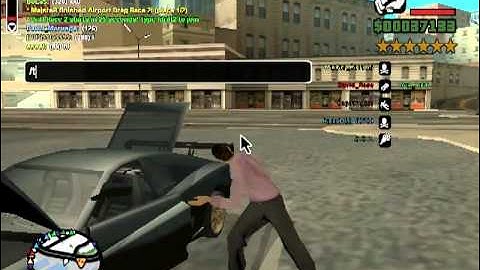 Gta San Andreas Multiplayer - UIF - SMG Car Gltich -