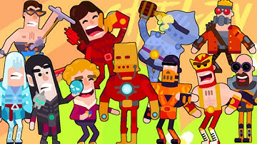 Bowmasters - Part 102 Epic Win All caracters Gameplay (IOS android)