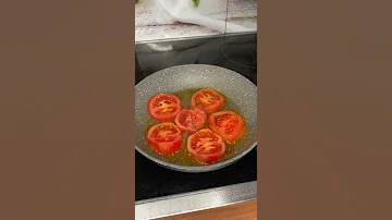 وجبة طماطم و بيض سريعة 