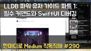 LLDB 파워 유저 가이드 파트 1: 필수 커맨드와 SwiftUI 디버깅 - 한마디로 Medium 직독직해 #290