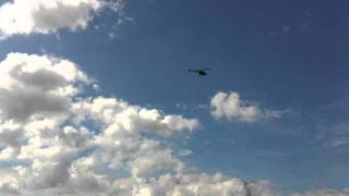 t rex 550 first ever inverted flight