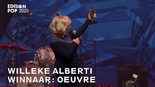 Willeke Alberti wint de Oeuvreprijs | #EdisonPop20
