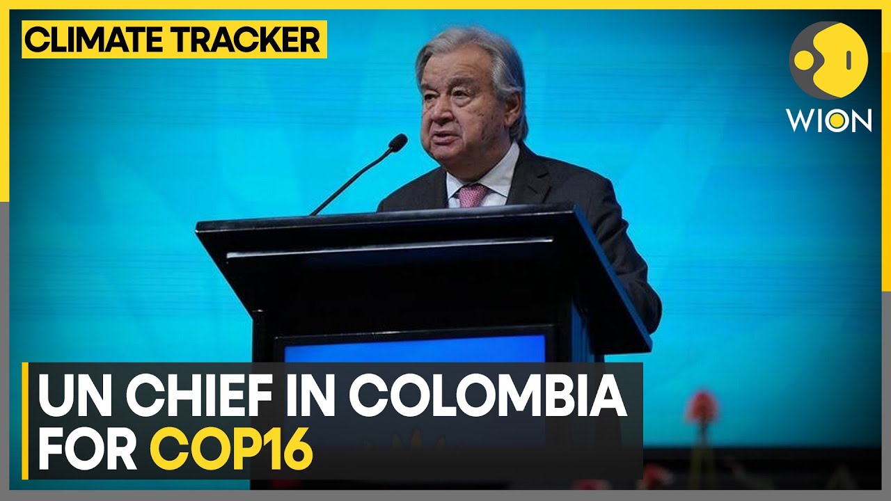 Guterres: We Are Waging A War Against Nature | WION Climate Tracker ...