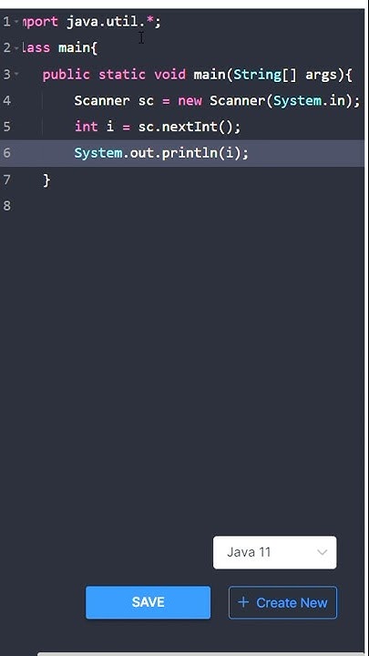 How to scan integer input from user in java | java coding | Tips ...