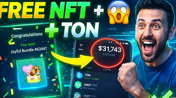 INSTANT FREE NFT + TON  | Daily FREE Spin & 100% Auto Payment (NO INVESTMENT!) #ton #nft 