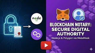 Build a Blockchain Notary Service with Node.js & Polygon (Proof of Existence) | #startup