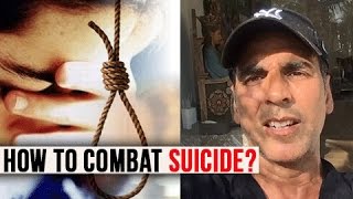 Akshay Kumar Gets EMOTIONAL On Students Committing Suicide | Akshay On How To Combat Suicide