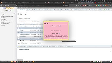 Solved: Cant delete Database using PHPMyAdmin XAMPP for Linux