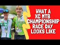 What a mtb xc championship race day looks like    6