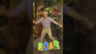 Blippi Dances With Dinos! #Blippi #Shorts