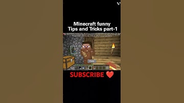 Minecraft funny tips and tricks part-1 |#shorts #minecraft #trending #memes #comedy #funny #viral